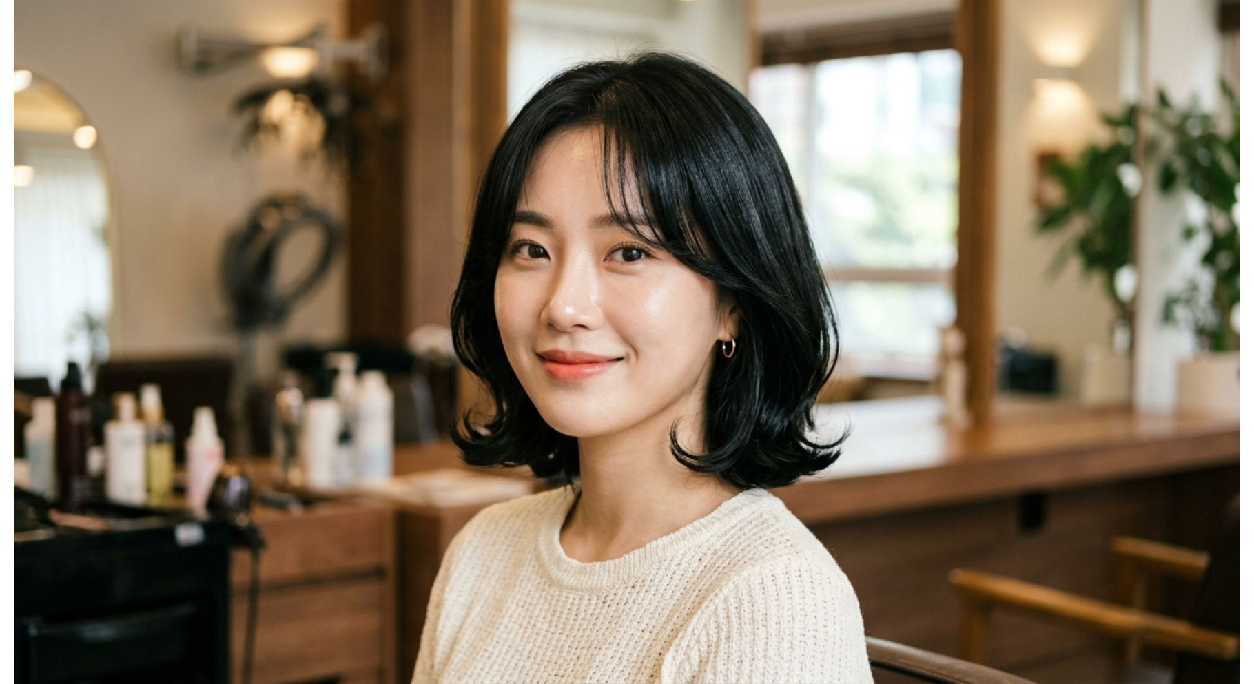 Chin Length C Curl Bob