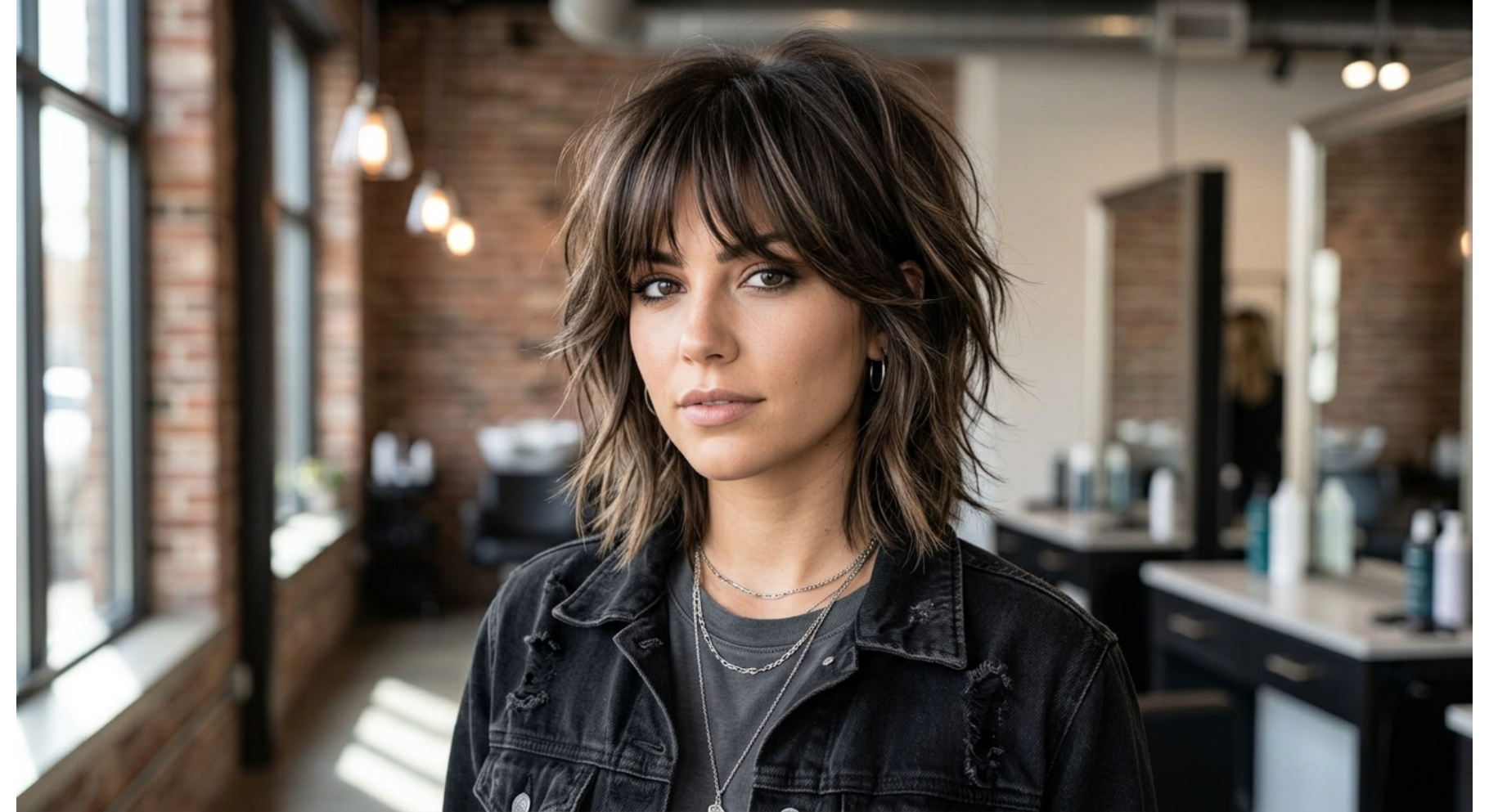 Choppy Layered Wolf Cut