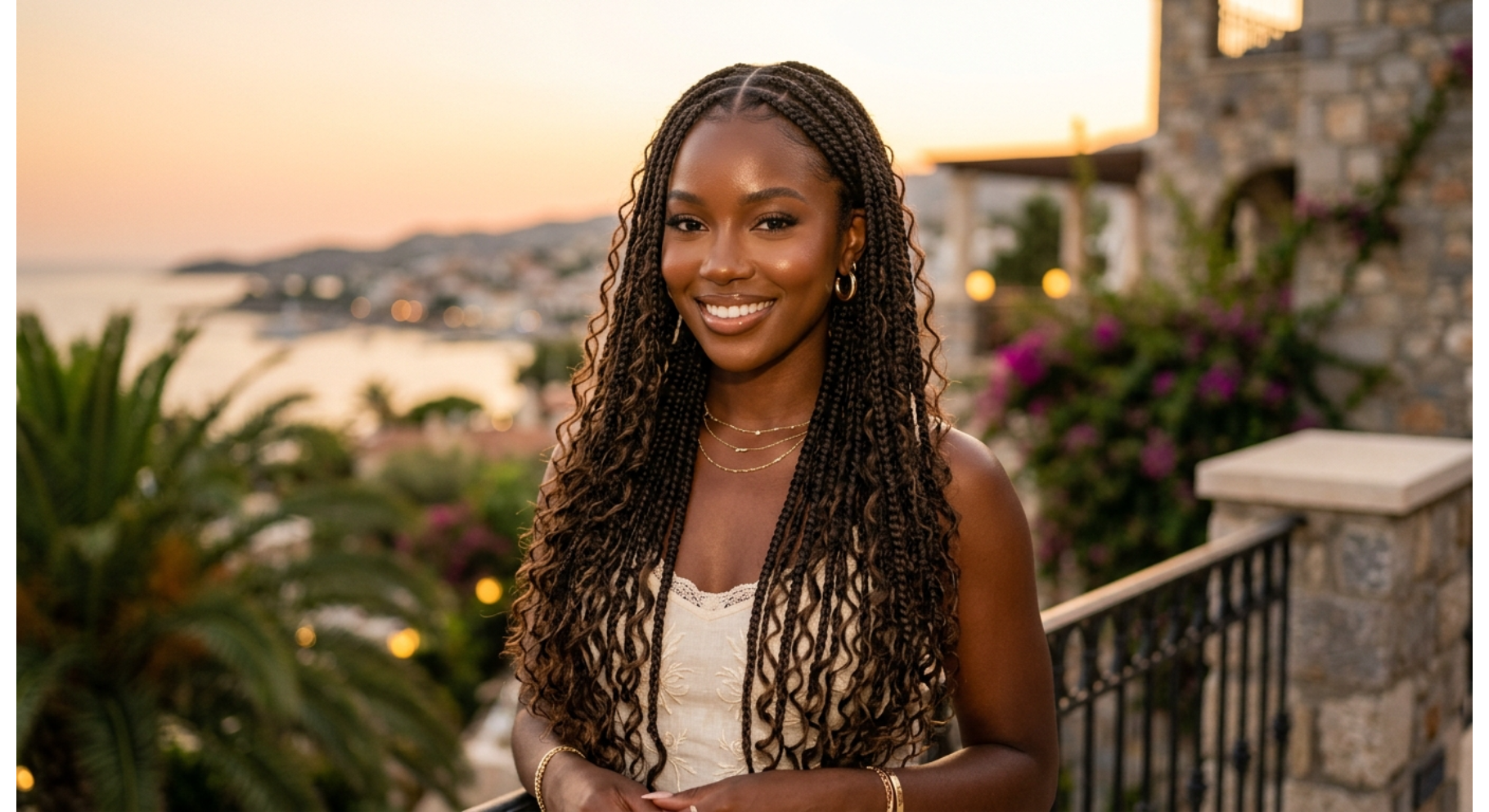 Classic Boho Knotless Braids