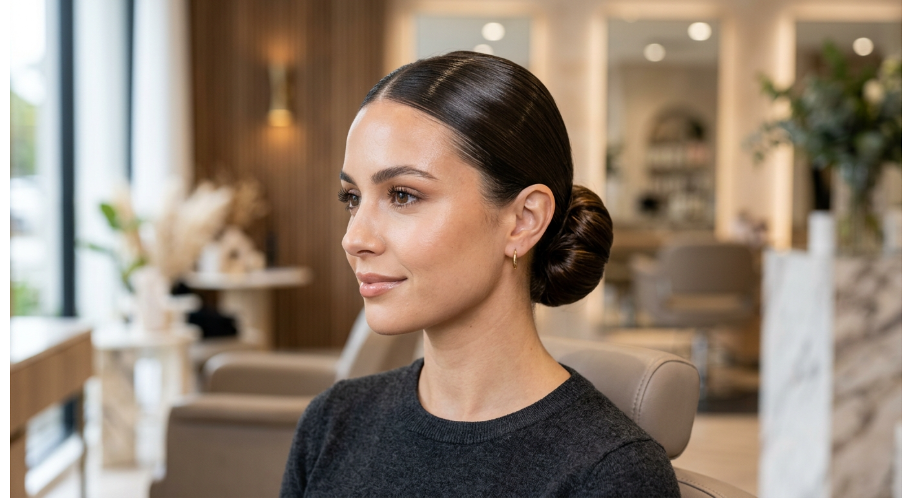 Classic Sleek Low Bun