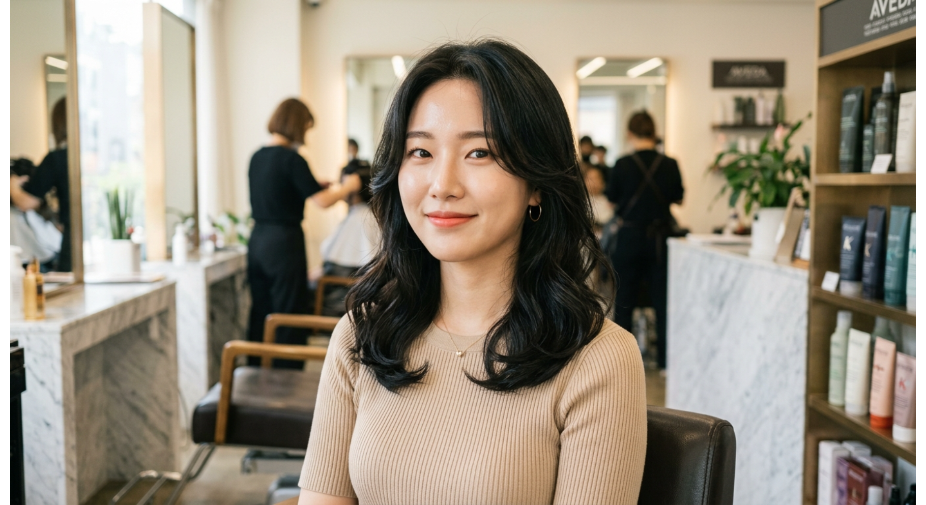 Collarbone Layered Haircut