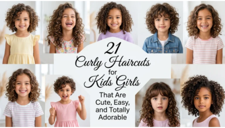 Curly Haircuts for Kids Girls