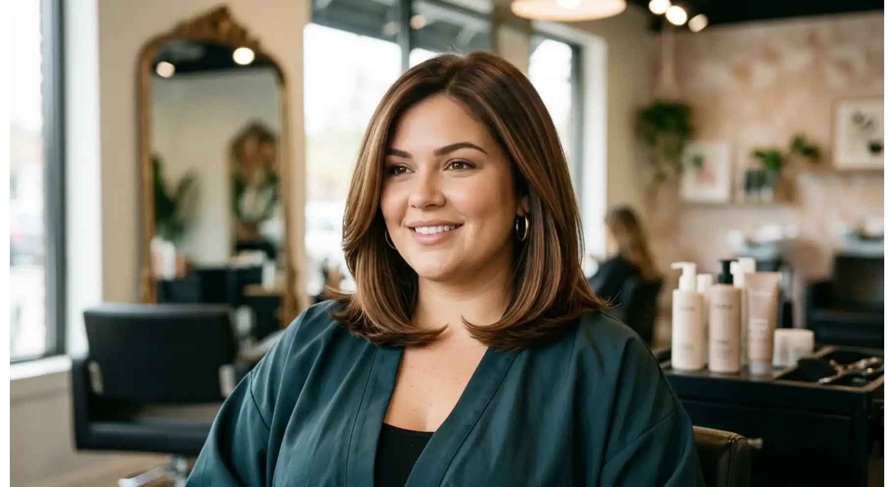 Curved Collarbone Bob