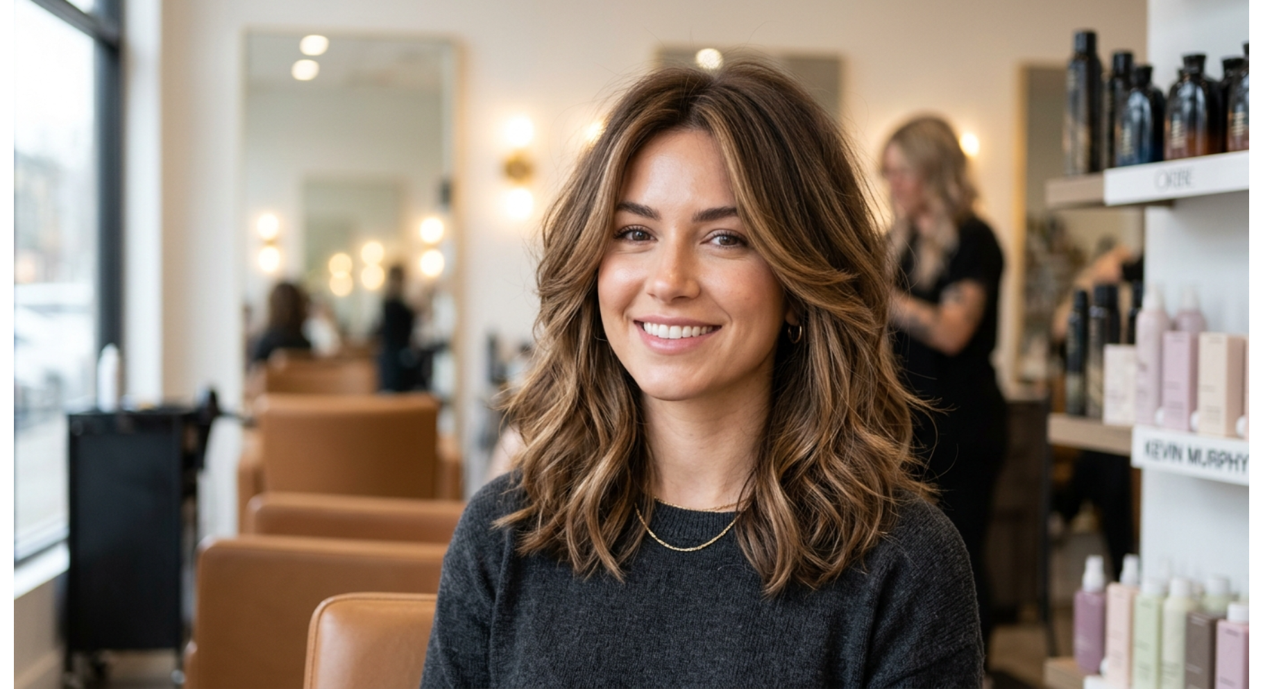 Face Framing Layered Lob