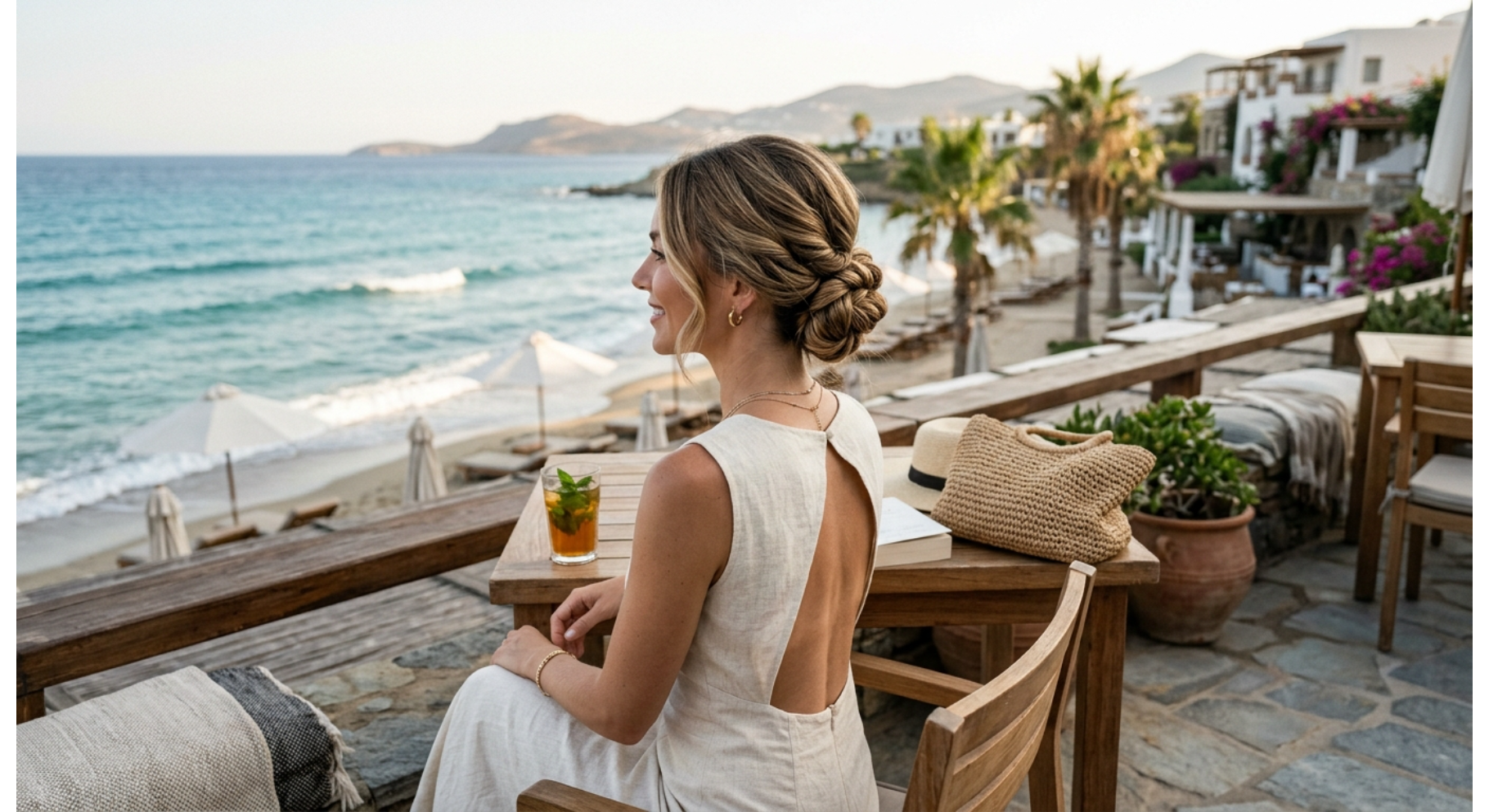 Knotted Low Updo
