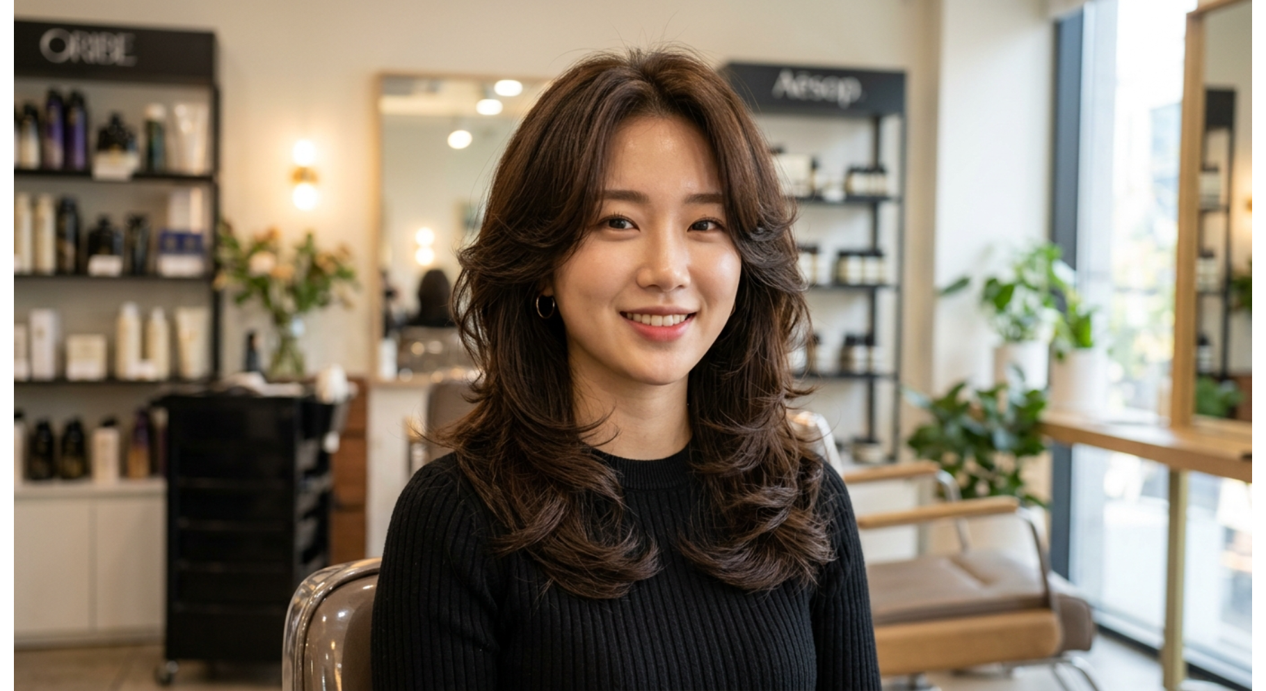 Korean Butterfly Layered Haircut