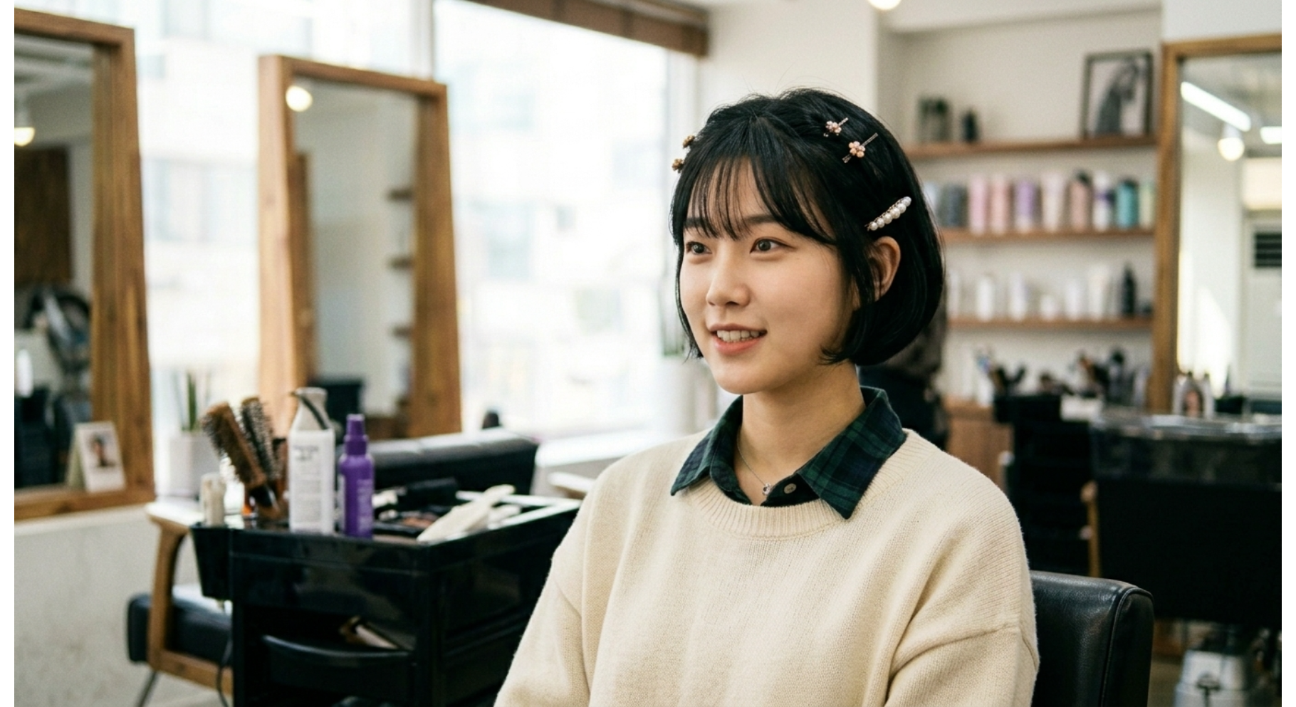 Korean Ear Length Mini Bob