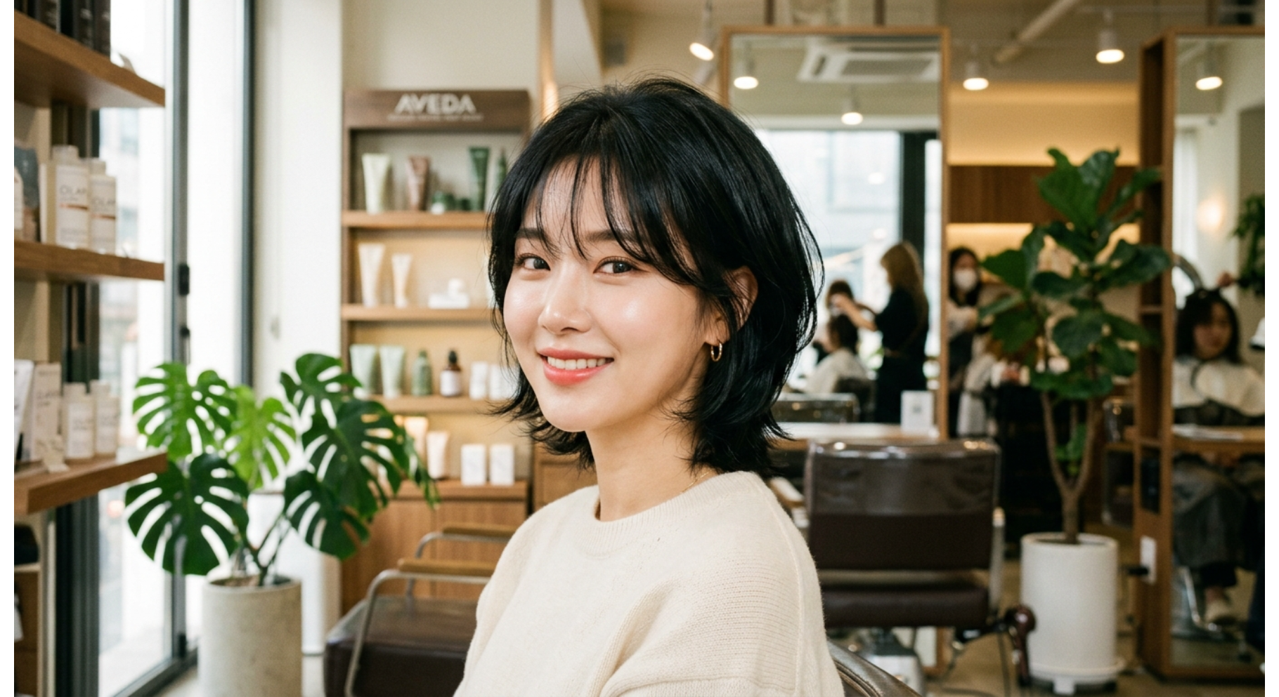 Korean Inspired Soft Wolf Cut