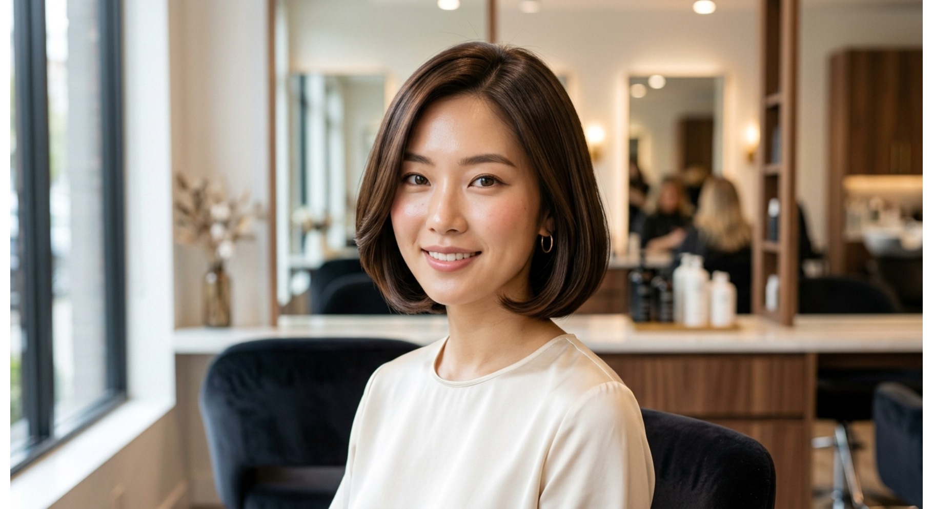 Korean Rounded Bob