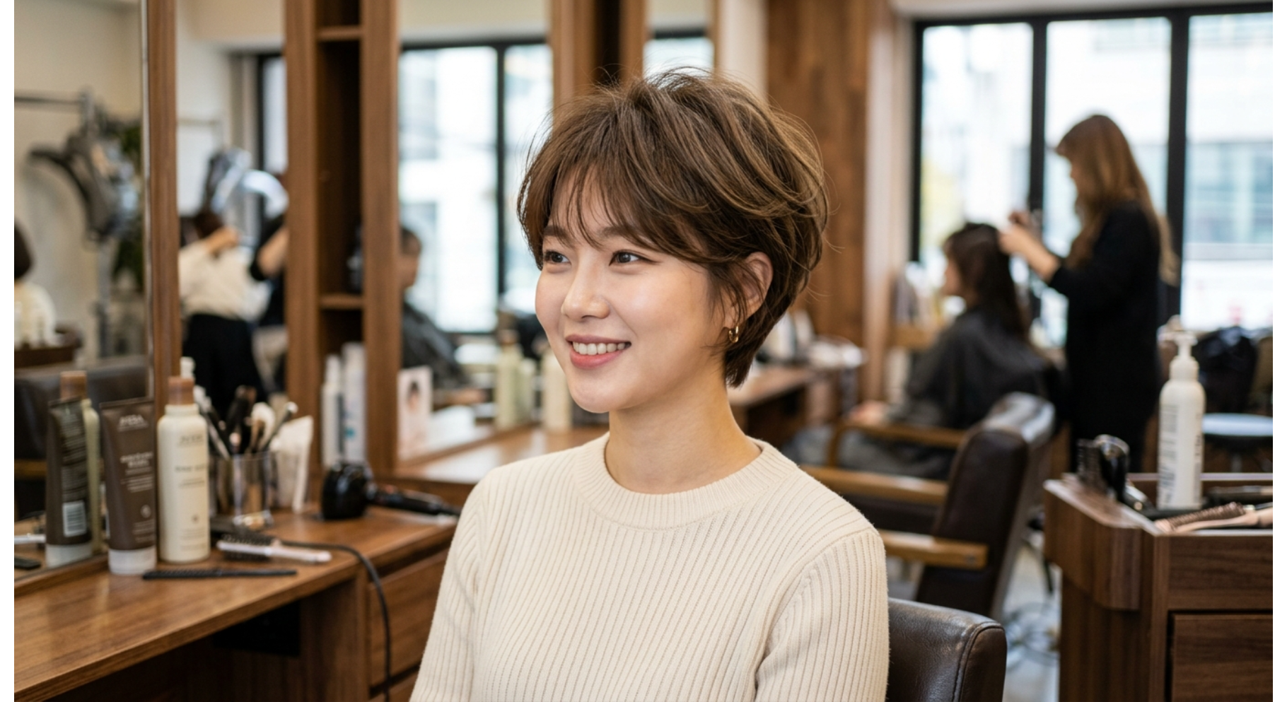 Korean Textured Pixie Bob