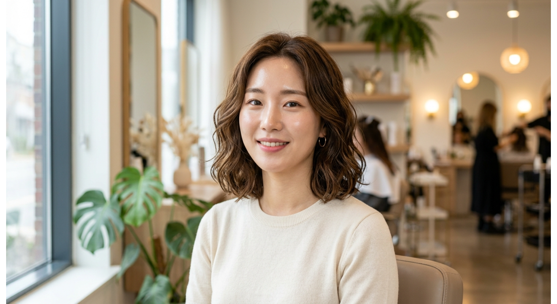Korean Wavy Bob