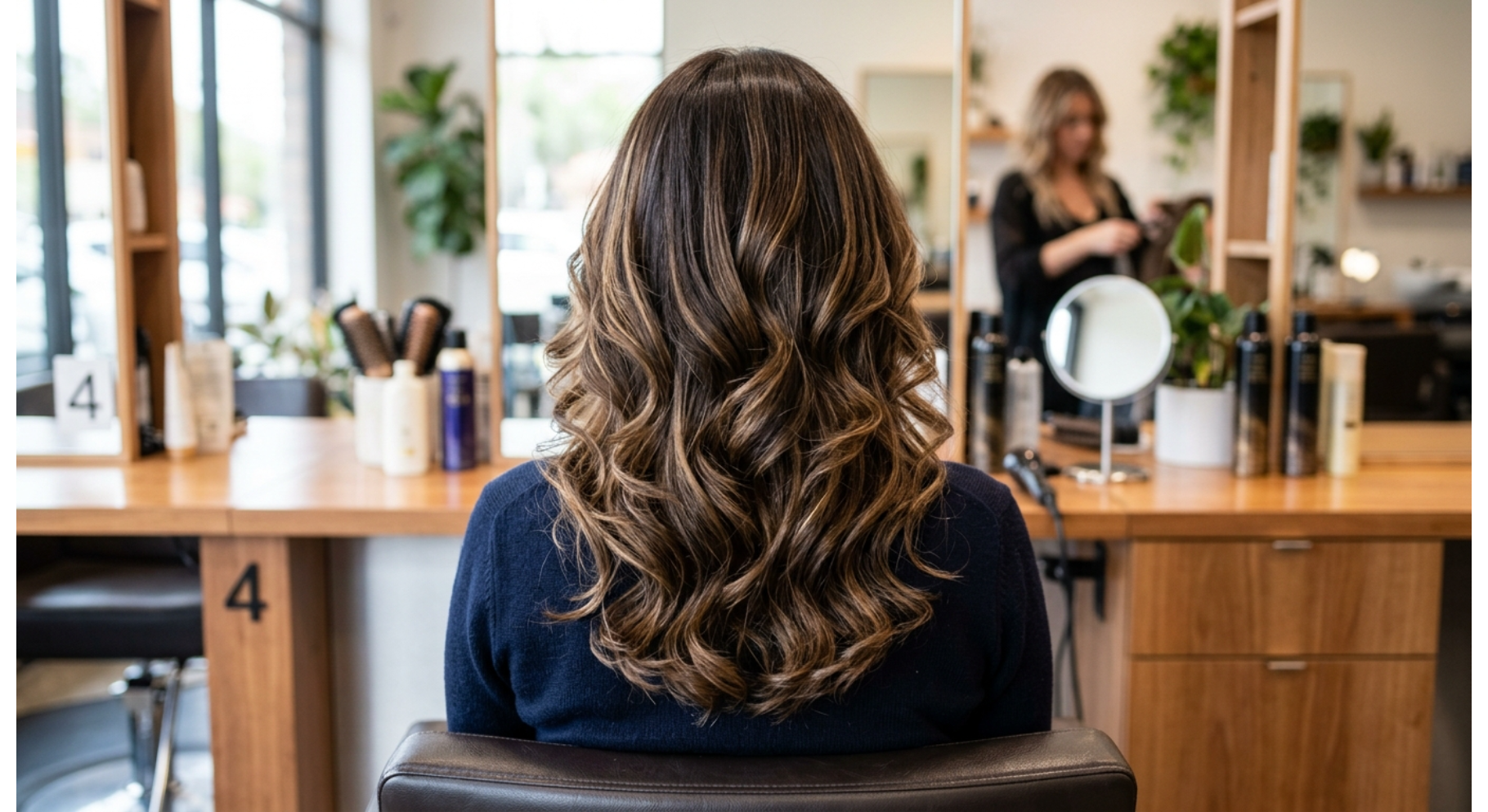 Layered Haircut With Soft Curls