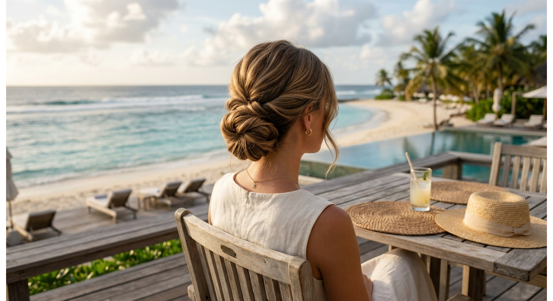 Low Twisted Coastal Chignon