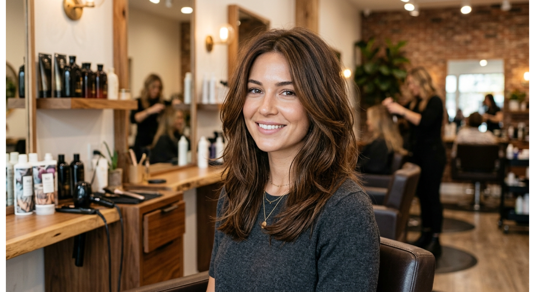 Medium Length Hair with Loose Layers