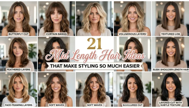 Mid Length Hair Ideas