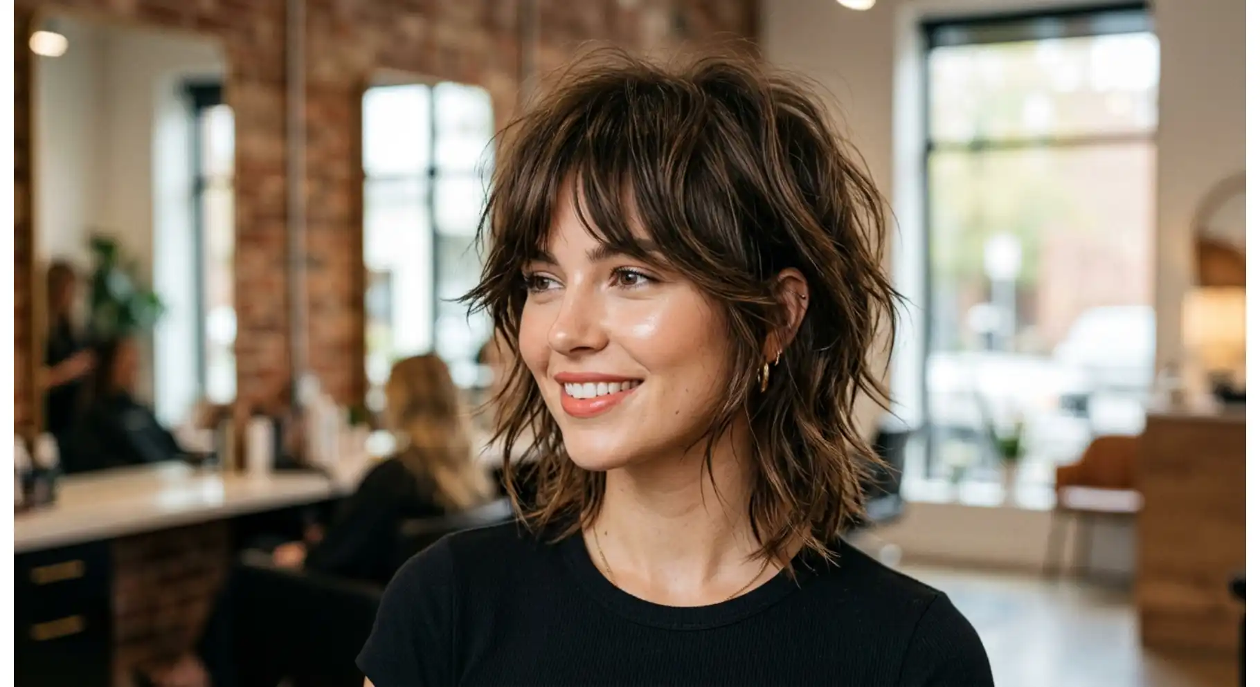Razor Cut Shag with Piecey Layers
