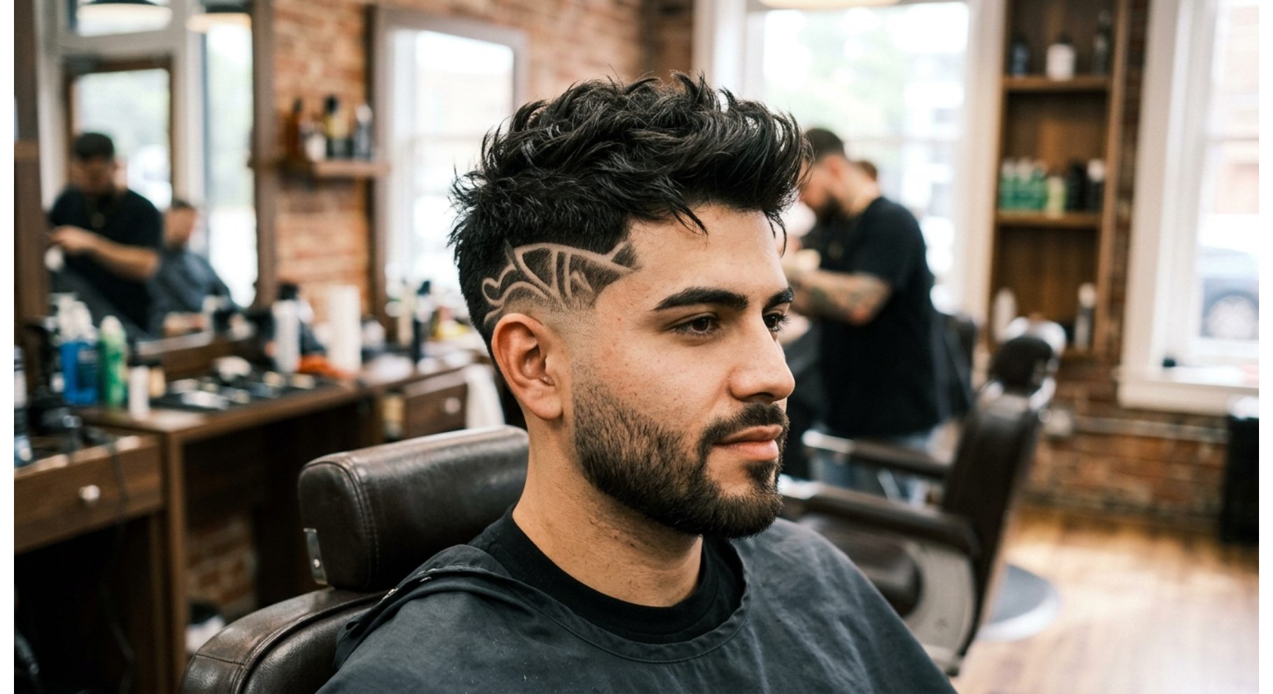 Shadow Fade With Abstract Design