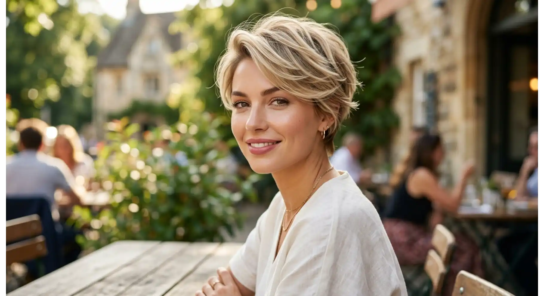 Short Layered Pixie With Movement