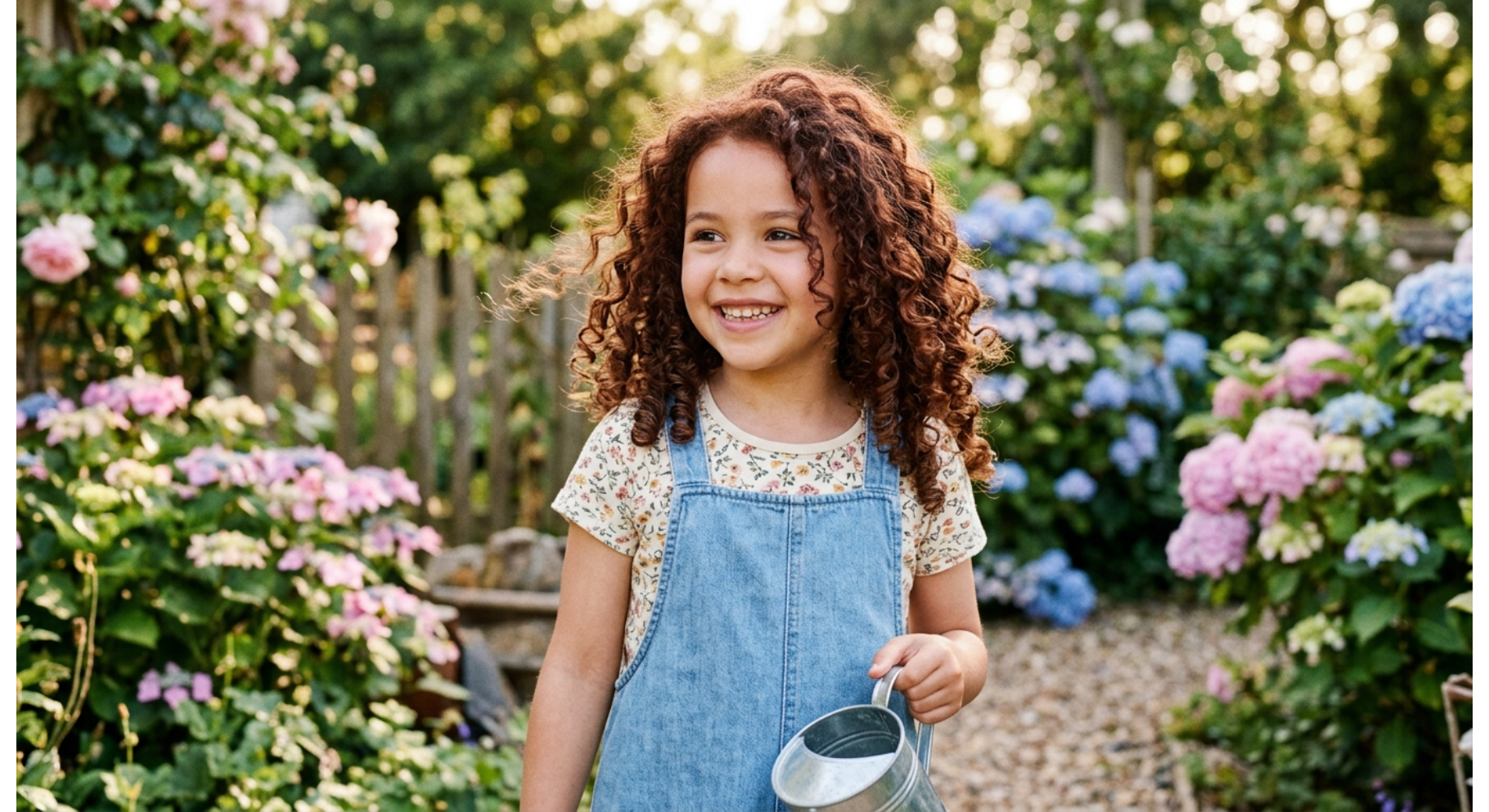 Shoulder-Length Curly Cut