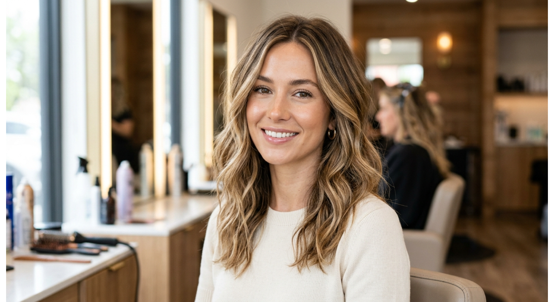 Shoulder Length Cut With Soft Balayage
