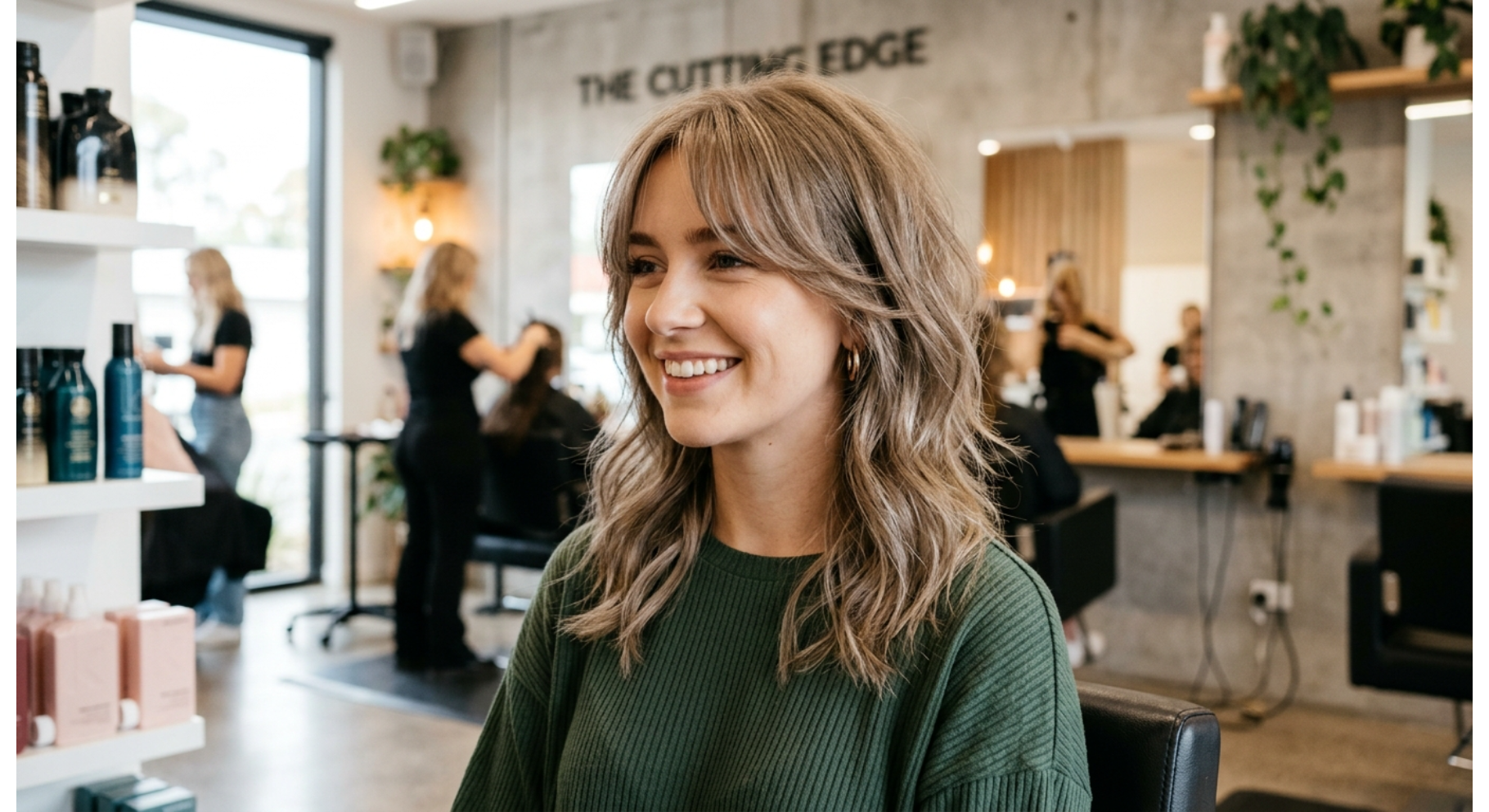 Shoulder Length Razor Cut