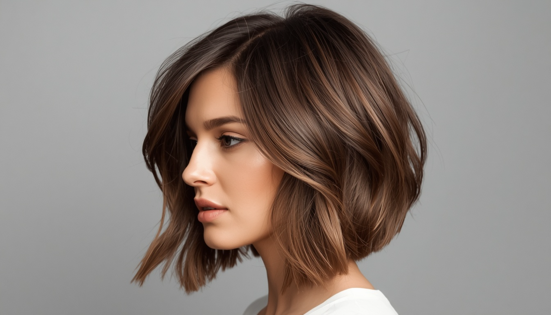 Side Part Layered Bob For Instant Fullness