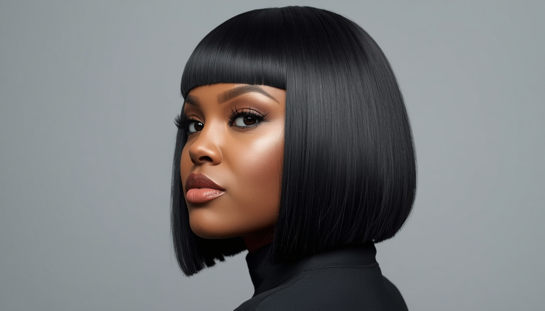 Sleek Glass Bob