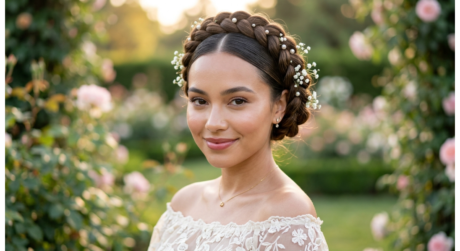 Slick Front Crown Braid