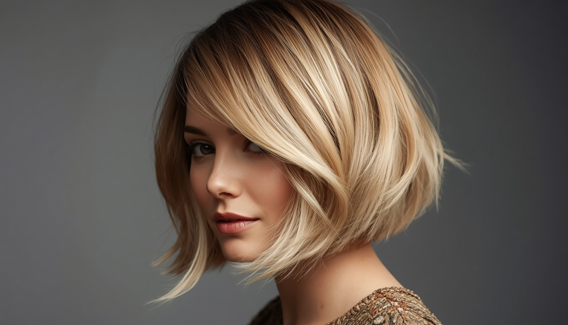 Soft A Line Bob With Layers