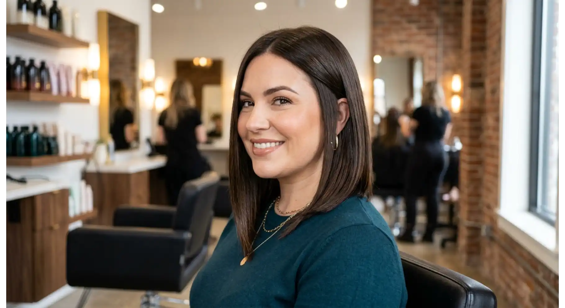 Soft Angled Medium Bob