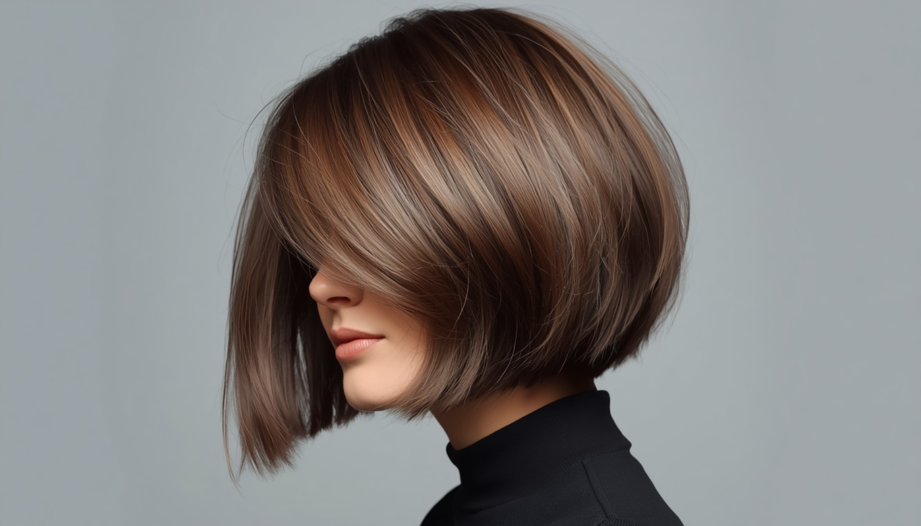 Soft Blunt Bob With Internal Texture