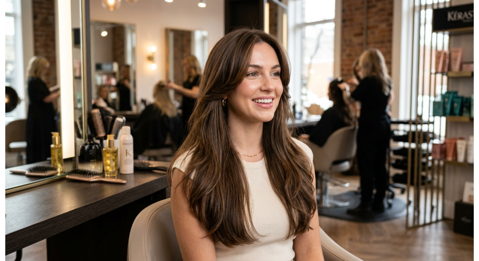 Soft Face Framing Layered Haircuts