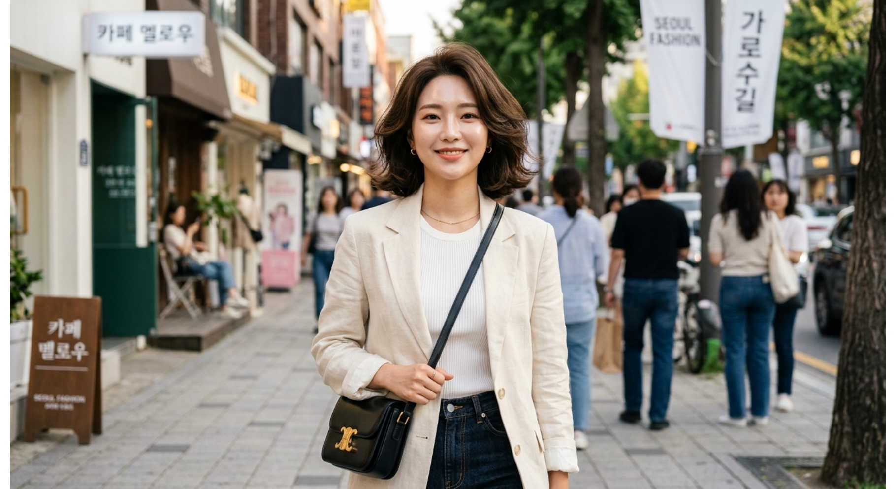 Soft Layered Korean Bob
