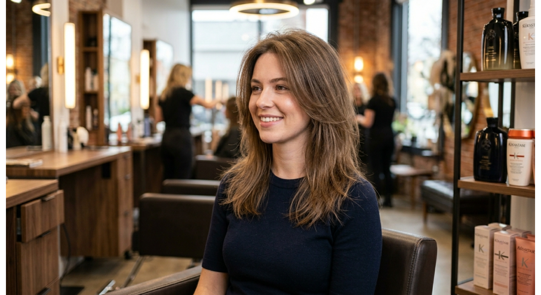 Soft Layered Shoulder Cut