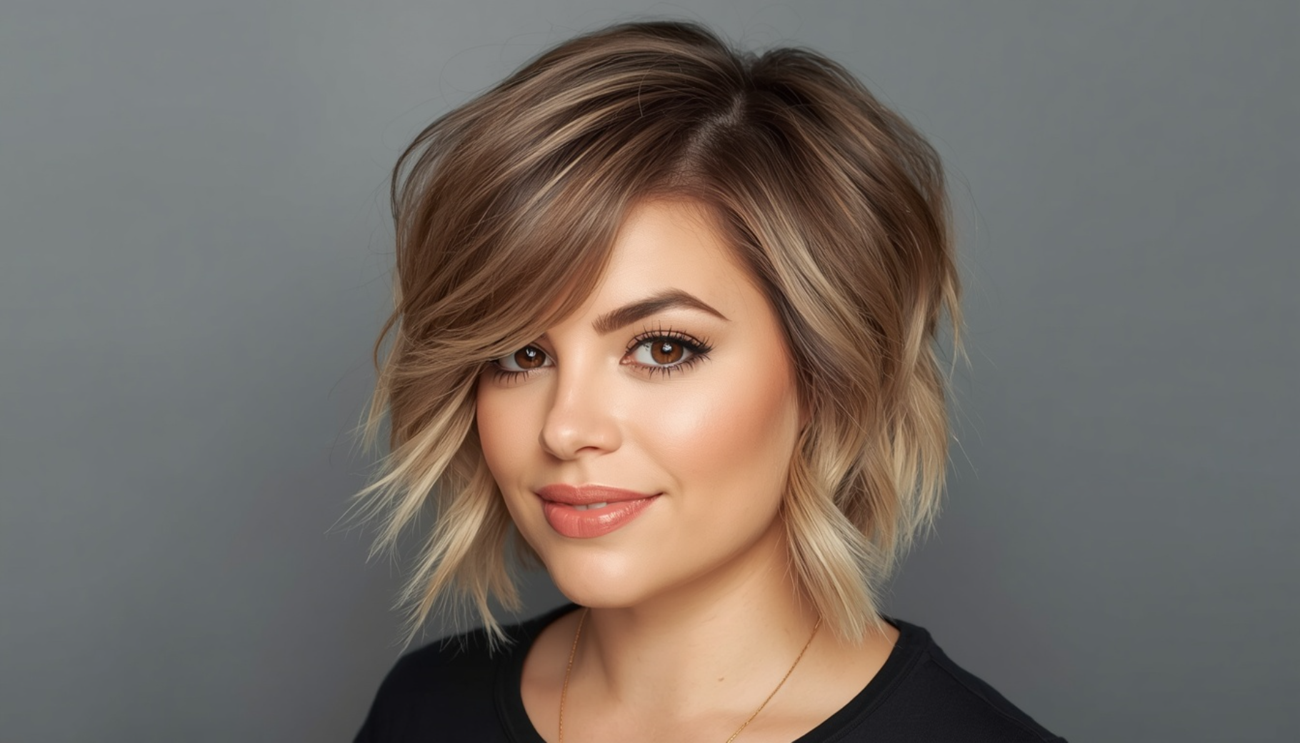 Soft Volume Pixie With Blended Layers