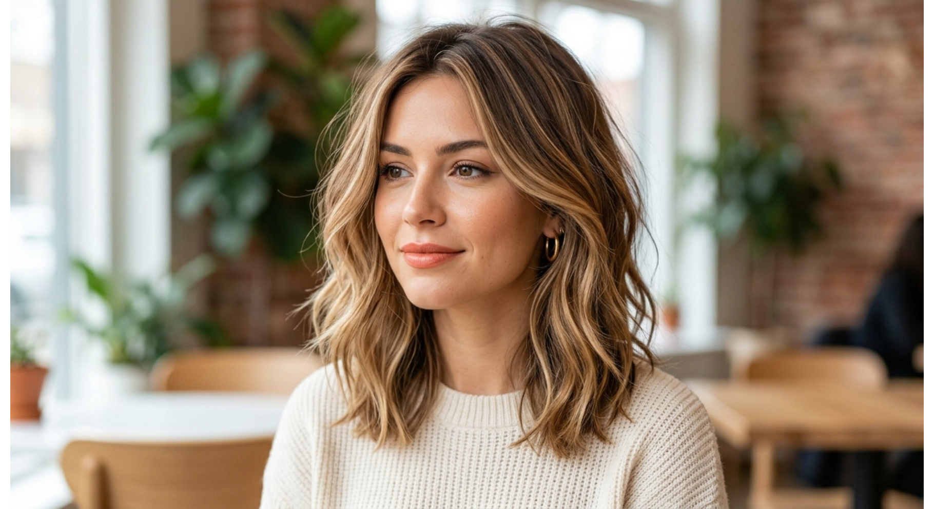 Textured Shoulder Length Cut