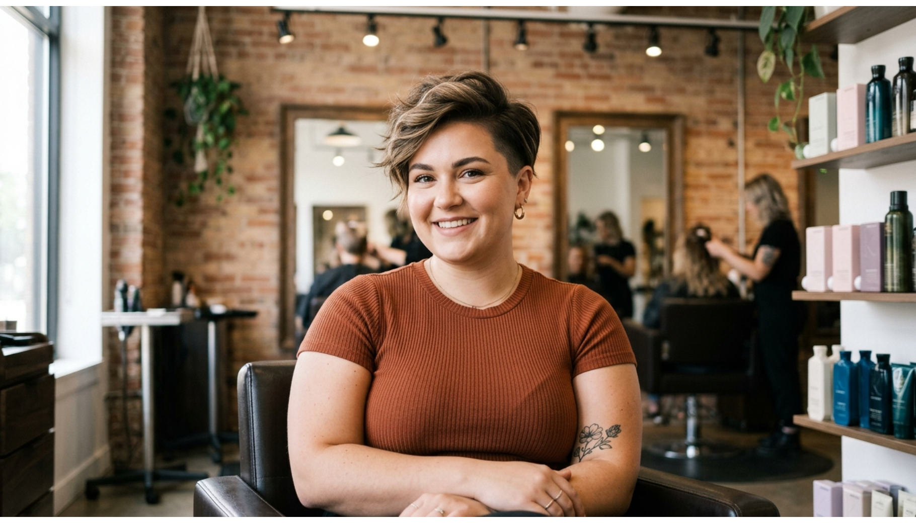 Undercut Pixie With Soft Top