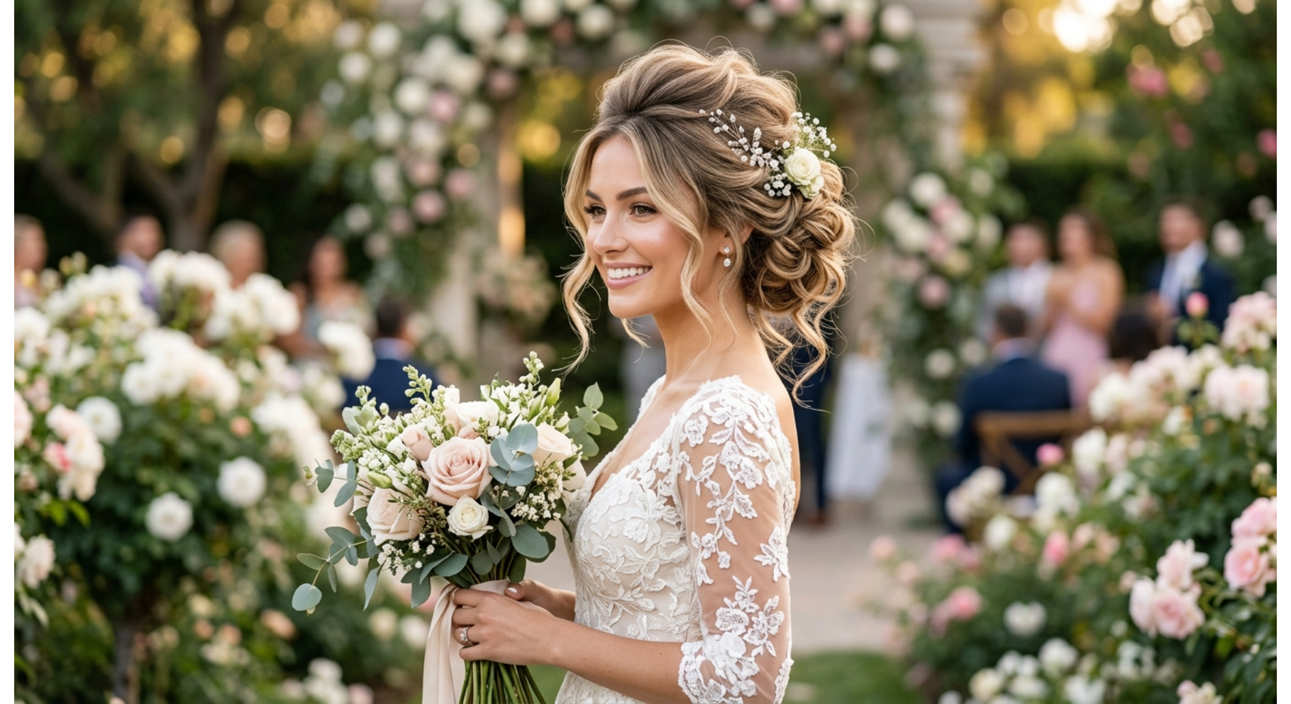 Voluminous Crown Messy Bun
