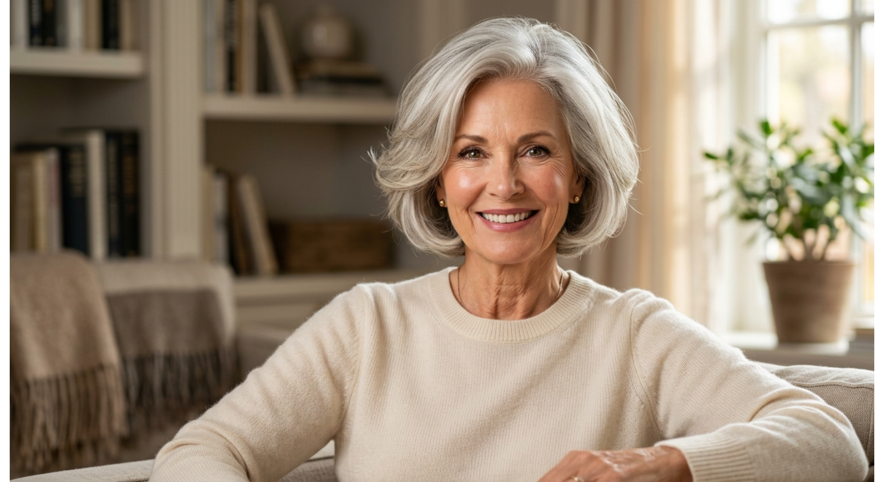 Voluminous Rounded Bob