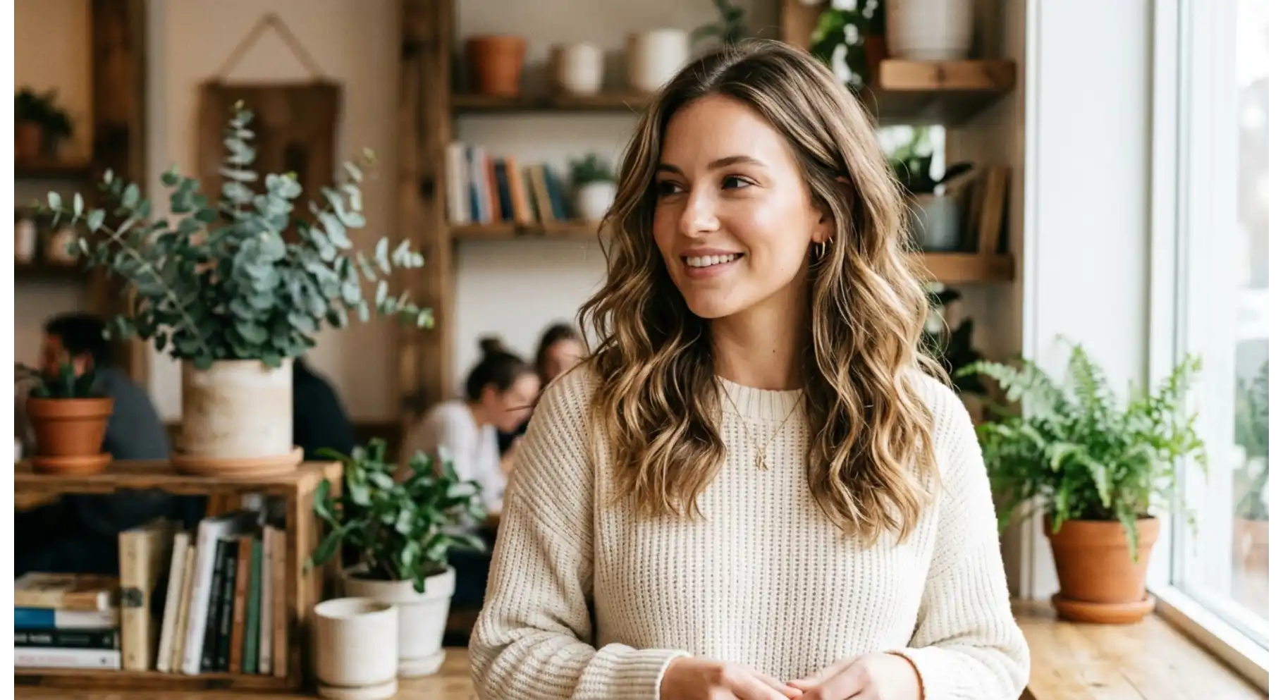 Wavy Shoulder Length Cut