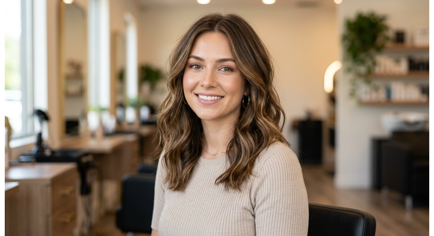 Wavy Shoulder Length Cut