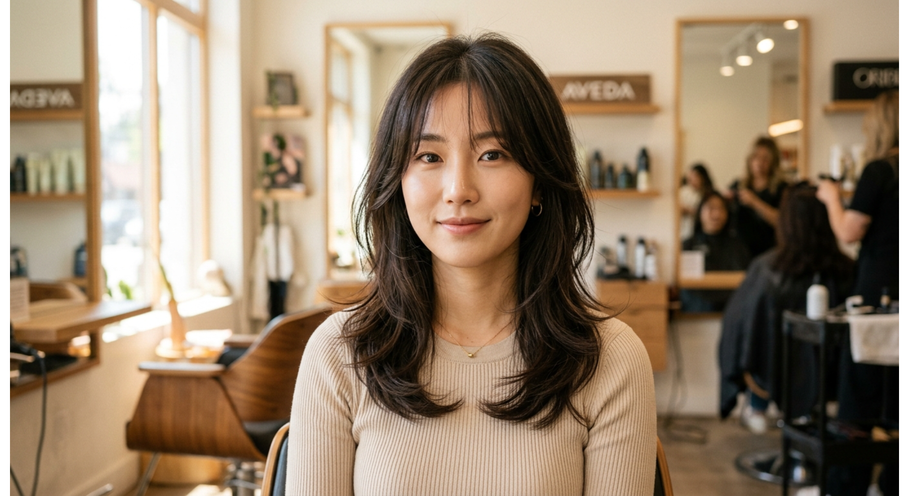 Wispy Korean Layered Cut