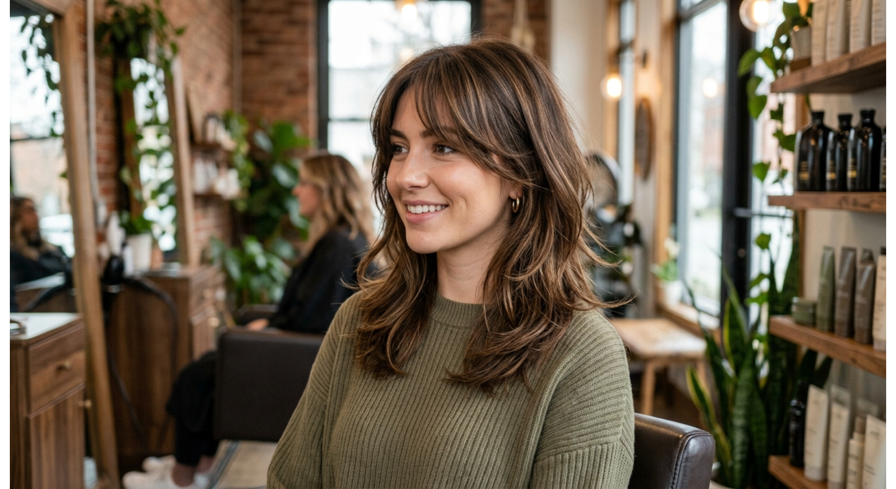Wispy Layered Mid Length Cut