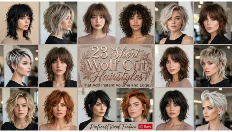 short wolf cut