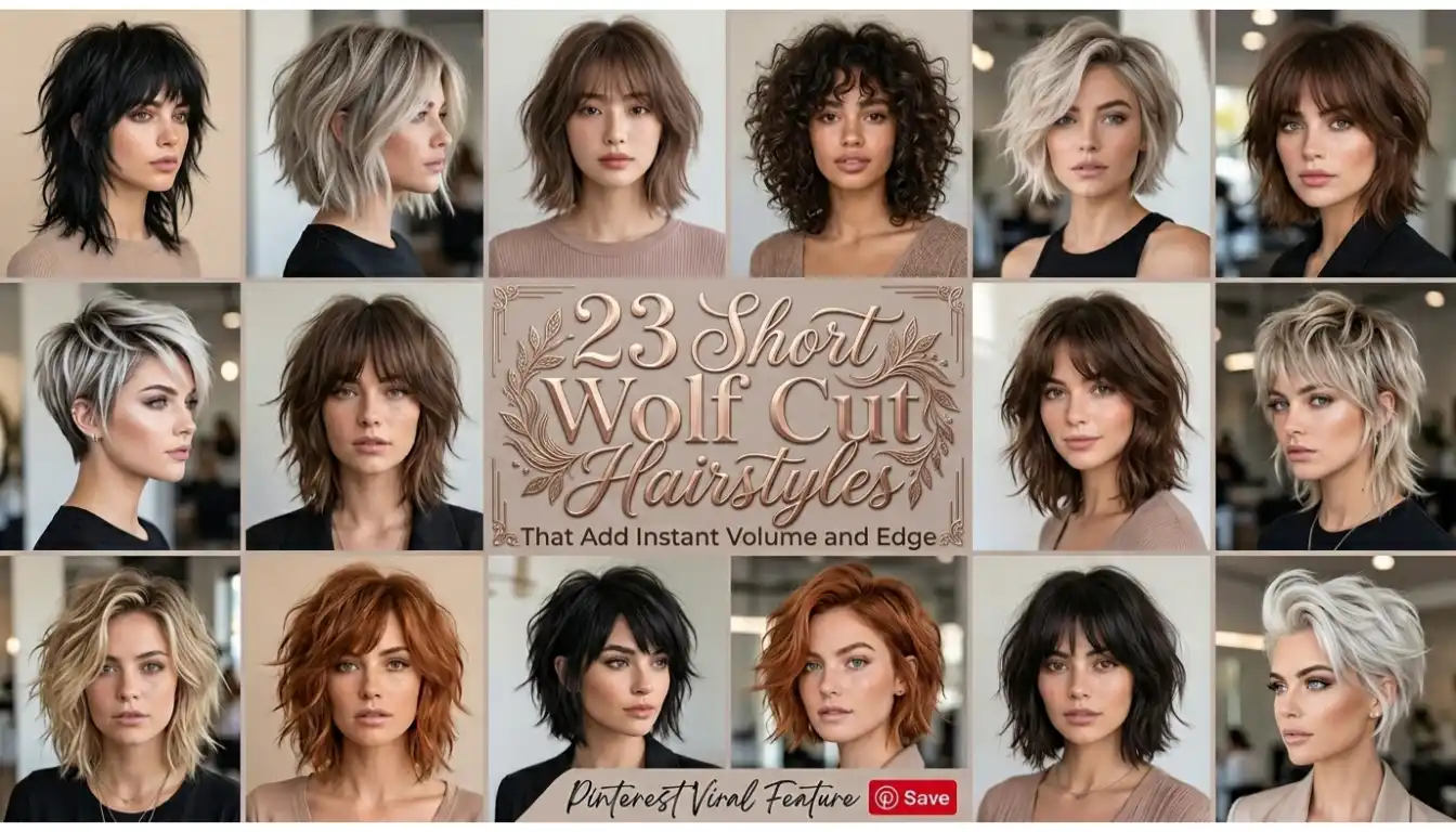 short wolf cut