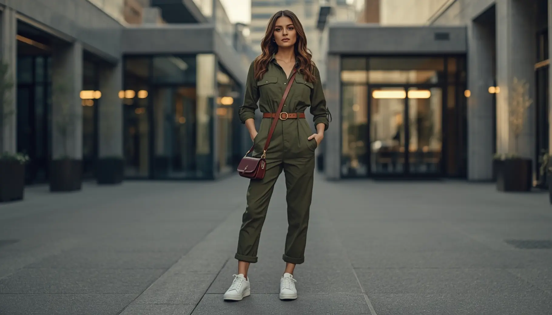 Belted Utility Jumpsuit Upgrade