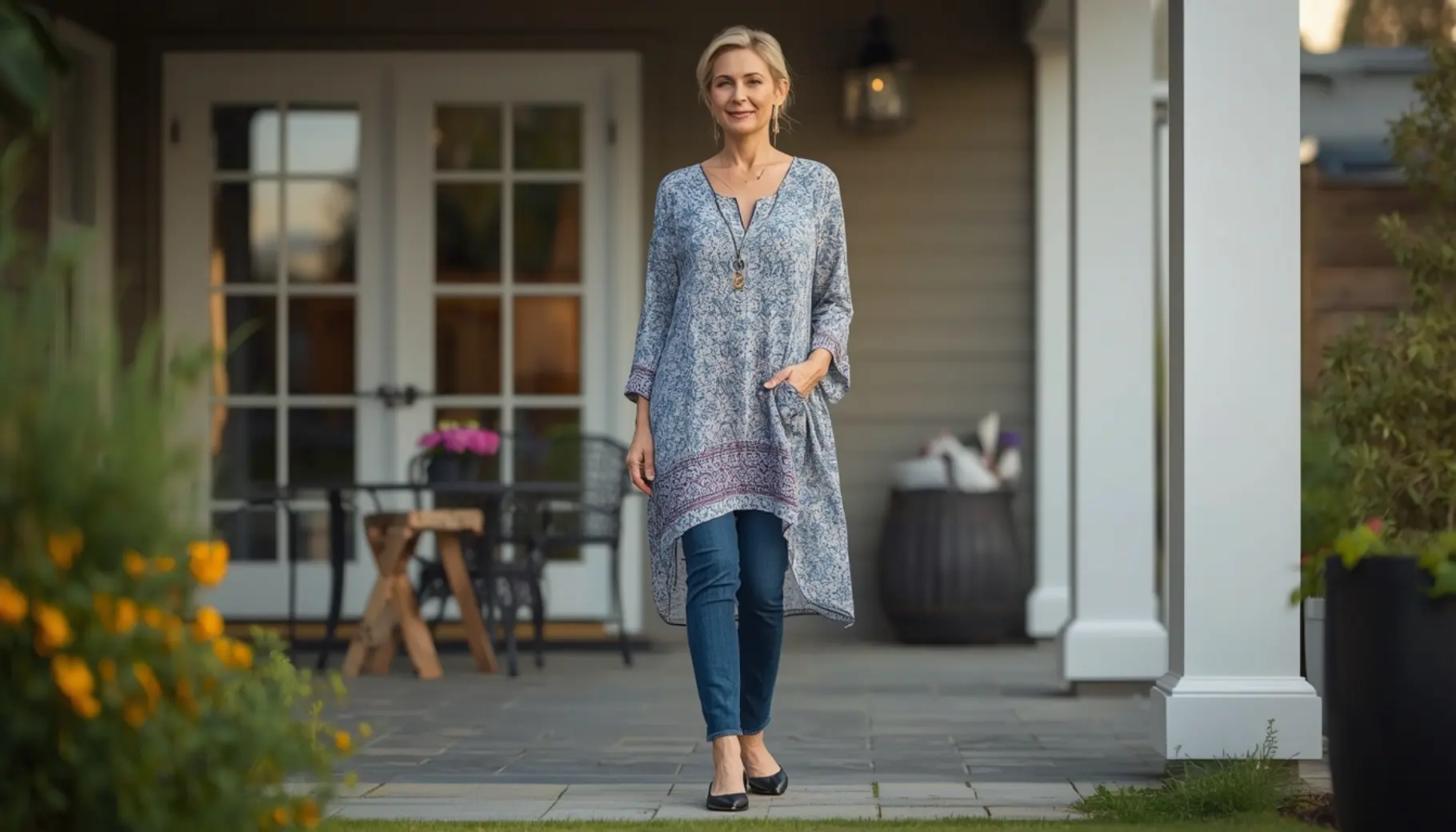 Relaxed Tunic and Jeans