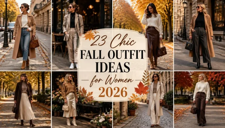 fall outfits 2026 women