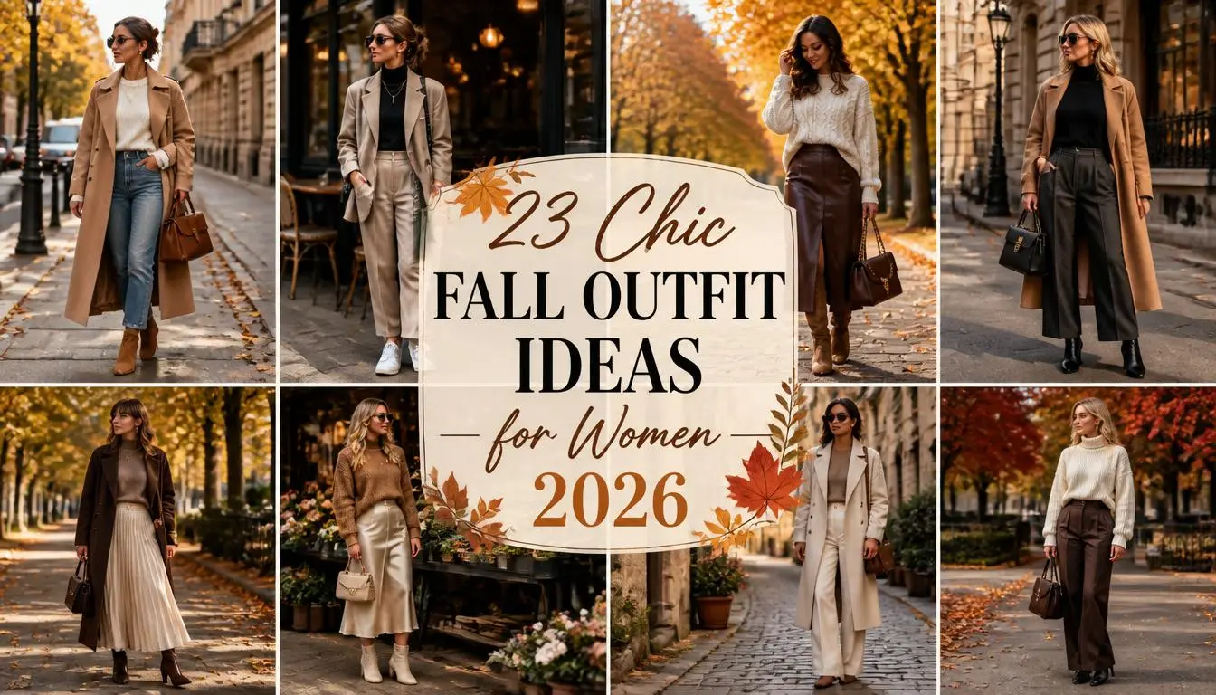 fall outfits 2026 women