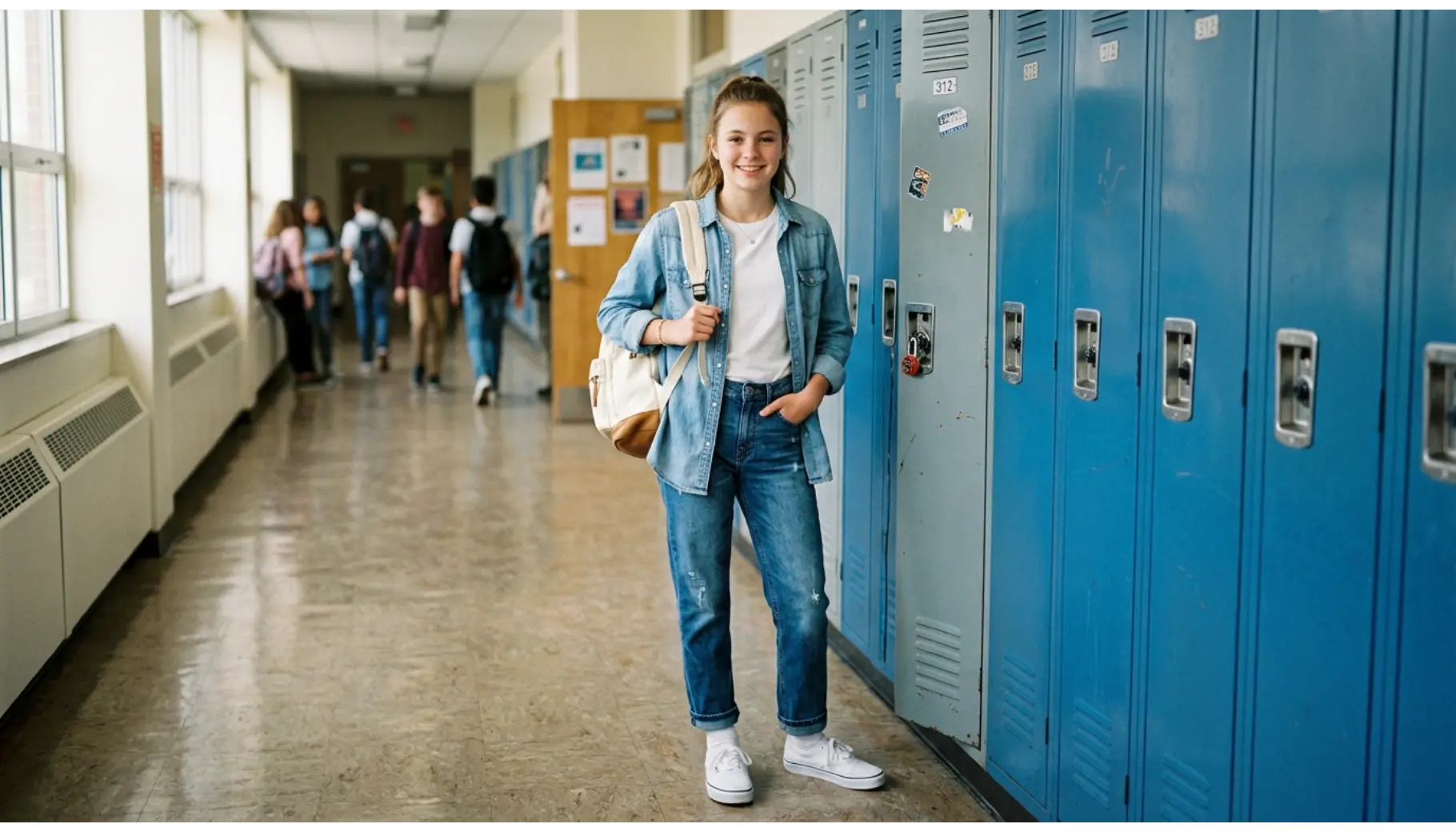 Denim-on-Denim Look